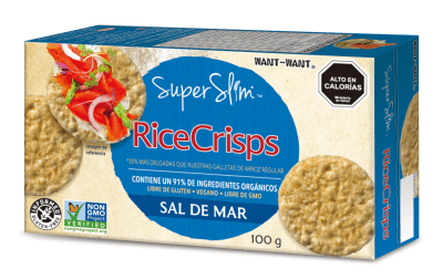 Rice Crisps Sal de Mar 100gr / EATY1