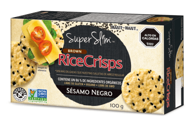 Rice Crisps Sésamo Negro / EATY1