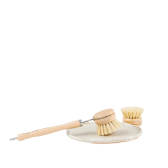 cepillo lavaplatos + repuesto / Casa nativa