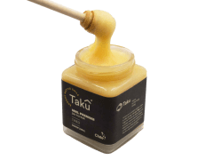 TAKU/Miel batidas en frío y sin filtrar  TINEO 500gr