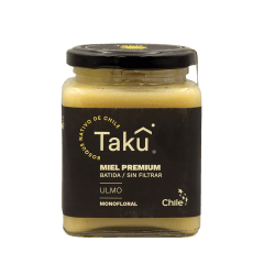 TAKU/Miel batidas en frío y sin filtrar  Ulmo 525gr.