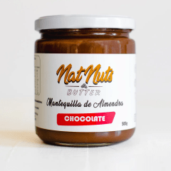 Nat nuts / mantequilla de almendras 500gr Almendra chocolate 500gr