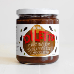 Nat Nuts/ Diletto/Crema de avellanas Variedades Diletto 500 grs