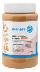 mantequilla mani crocante 500g / manare