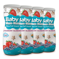 baby puffs frutilla arándano Mum-mum