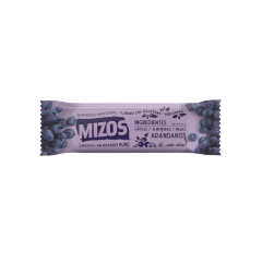 BARRITA NATURAL SABOR ARANDANO 35gr / Mizos