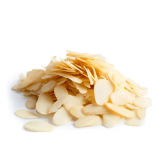 Almendra laminada