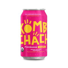 Kombuchacha /  Lata 350ml Frambuesa