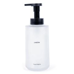 Dispensador de Jabón Espuma Vidrio / Casa Nativa Dispensador opaco de Jabón Espuma Vidrio / Casa Na