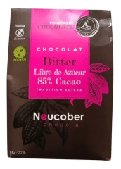cobertura 85% cacao sin azucar / neucober