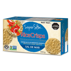 Galleta de arroz con sal de mar 100g Rice Crips