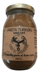 Pasta maní café 230g / casa el despertar