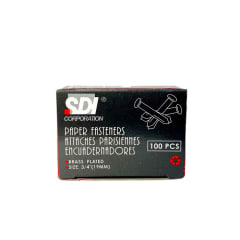 Set 100 Chinches Mariposa 19mm SDI