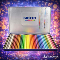Caja Metalica 36 Colores Supermina 3.8 Giotto