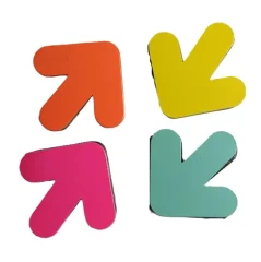 Set 4 Magnetos Fluor Rhein