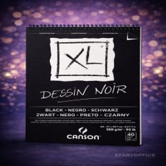 Croquera A4 Hoja Negra 150g Canson 0