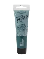 Tubo Acrilico Verde Viridian 554 35ml Artel
