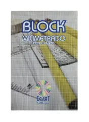 Block Milimetrado 22x32cm 50hjs Ecart