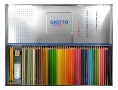 Caja Metalica 50 Colores Supermina 3.8 Giotto