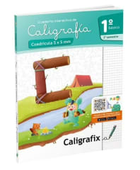 Texto Caligrafix 1ro Basico 2do Sem Cuadricula
