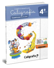 Texto Caligrafix 4to Basico Cuadricula