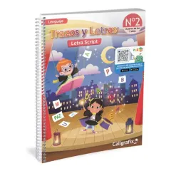 Texto Caligrafix Trazos y Letras 2 Script