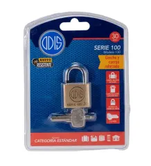 Candado Mod L30 30mm C/3 llaves Odis