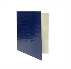 Carpeta Plastificada C/Acoclips Azul