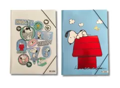 Carpeta C/Elastico Snoopy Mooving