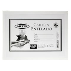Carton Entelado 22x30cm Artel