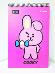 Croquera Oficio 80h BT21 Torre