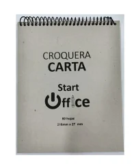 Croquera Carta 80h Start Office