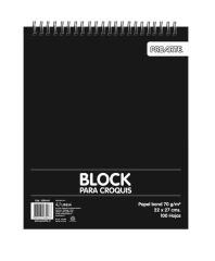 Croquera 22x27 Carta 100H 12924-0 Proarte Papel bond 70gr