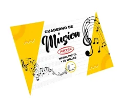 Cuaderno Musica Media Pauta 10h Artel