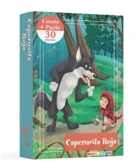Cuento + Puzle 30pzas Caperucita Roja Mundicrom