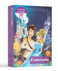 Cuento + Puzle 30pzas Cenicienta Mundicrom