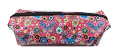 Estuche Lapices Flores Adix