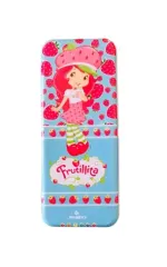 Estuche Metalico Grande Doble Frutillita Rhein