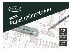 Sobre Papel Milimetrado 12h A4