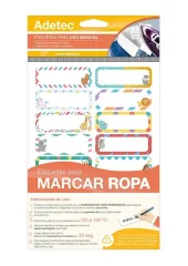 Set Etiquetas Marcar Ropa 16u Diseños Adetec
