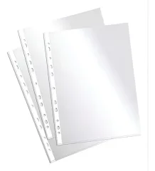 Set Fundas T/Carta Rivette Blanco 10un Adi Office