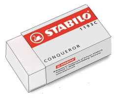 Caja Gomas Borrar Chicas 30un 1193C Stabilo