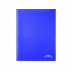 Carpeta Artel con Gusano Azul