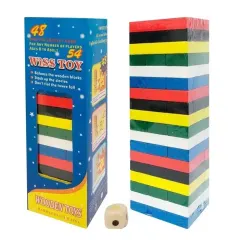 Juego Yenga Color 48pzas Importado