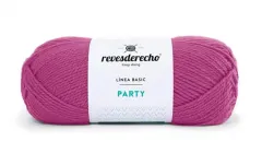 Lana Linea Basic Party 100g 019 Lila Oscuro