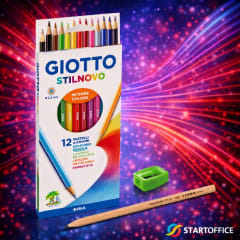 Lapices 12 + Grafito + Sac Giotto
