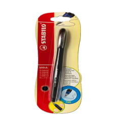 Bl Lapiz Tinta Gel Negro Stabilo