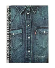Libreta Jeans Espiralada NT 872 Elegance 0
