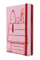 Libreta A5 Snoopy Lineada 80hjs Mooving