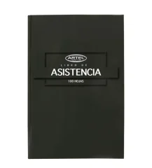 Libro Asistencia Empastado 100h Artel